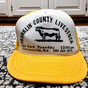 Vintage 80s Snapback Trucker Hat